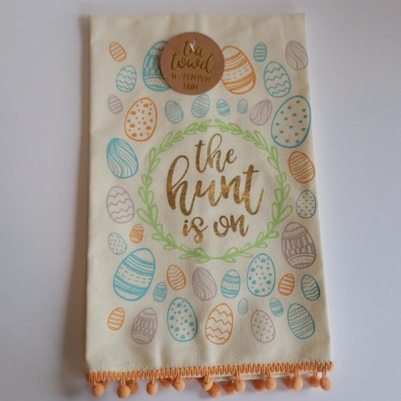 Easter Bunny & Cheepin Tea Towel Set of 2 - Picture 3 of 4